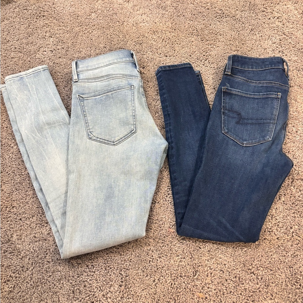 AE and Express Jeans